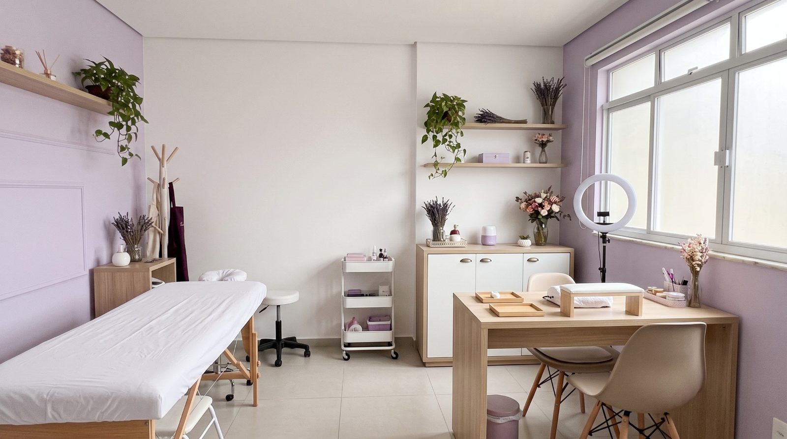 Ambiente de Studio Lavanda